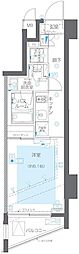 ZOOM目黒かむろ坂 1Kの間取図画像