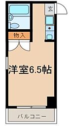 ドエル新小岩 ワンルームの間取図画像
