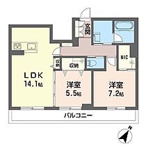 シーサム 00303 ｜ 茨城県水戸市見和２丁目209-1（賃貸マンション2LDK・3階・66.18㎡） その2