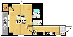 馬出ファイブビル 1Kの間取図画像