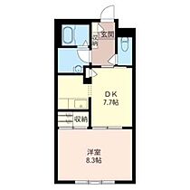 マーベラス 00102 ｜ 群馬県館林市大街道３丁目14-13（賃貸マンション1DK・1階・40.77㎡） その2