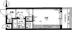 ライオンズマンション新大阪第3 1Kの間取図画像
