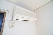 エアコン完備なので入居後すぐに使えて快適です！