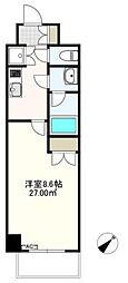 ヴィレッジハウス幕張本郷 1Kの間取図画像