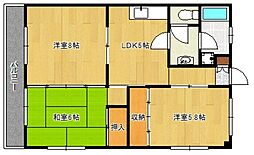 IT国分ビル 3DKの間取図画像