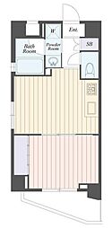 BCITYAPARTMENT杉並高井戸 1LDKの間取図画像