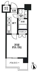ドゥーエ川口 1Kの間取図画像