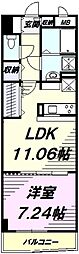 プレインステージ 1LDKの間取図画像