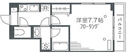 SunriseHills 1Kの間取図画像