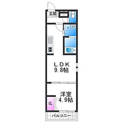 フジパレス遠里小野ウエスト 1階