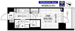 ステージグランデ本千葉 1Kの間取図画像