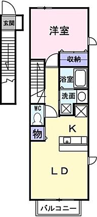 レジデンスＭ２_間取り_0