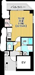 墨田区緑3丁目マンション 1Kの間取図画像