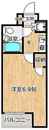 キャピタルビュー上石神井 1Kの間取図画像