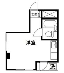 宗和ビル ワンルームの間取図画像
