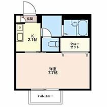 ベルツリー 0203 ｜ 静岡県掛川市上西郷515-6（賃貸アパート1K・2階・25.30㎡） その2