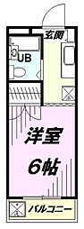 間取図画像 1K