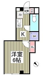 間取図画像 1K