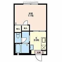 タウンコート西大畑 0102 ｜ 新潟県新潟市中央区西大畑町5199-7（賃貸アパート1K・1階・24.24㎡） その2