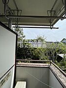 バルコニー付！お天気のいい日は洗濯物も気持ちよく干せますね！