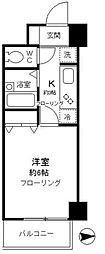 グレイスヴィラ 1Kの間取図画像