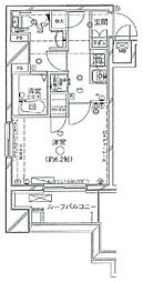 ステージファーストお茶の水女子大前 1Kの間取図画像