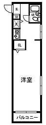 マイステージ中野4 ワンルームの間取図画像