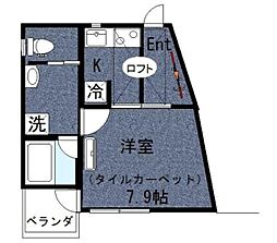 間取図画像 1K