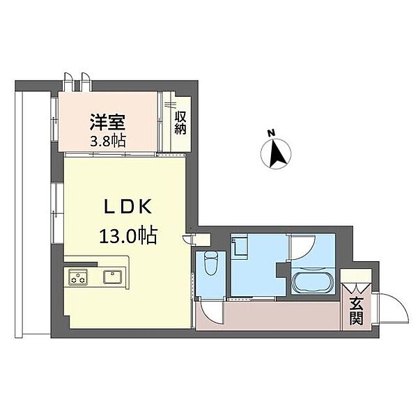 ラフィーネ碑文谷 00103｜東京都目黒区碑文谷６丁目(賃貸マンション1LDK・1階・45.00㎡)の写真 その2