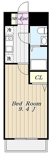 ルポローニア 707｜神奈川県川崎市多摩区長尾５丁目(賃貸マンション1K・7階・26.18㎡)の写真 その2