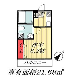 カニス本八幡 3階/-