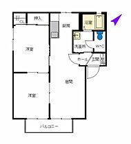 イースト　III棟 C0202 ｜ 熊本県熊本市東区上南部３丁目27-77（賃貸アパート2LDK・2階・50.78㎡） その2