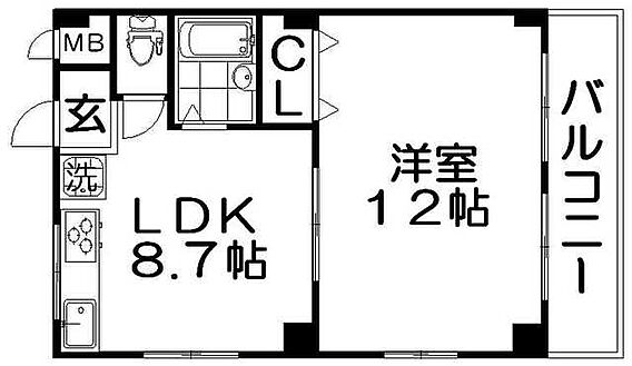 新香里第５ビル_間取り_0