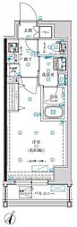 CRACIA板橋蓮沼 1Kの間取図画像