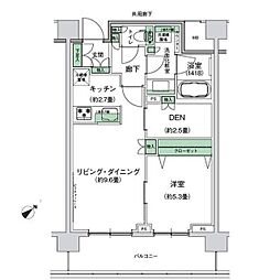 スタイリオ梶が谷 1SLDKの間取図画像