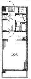COMFORTTERRACE ワンルームの間取図画像