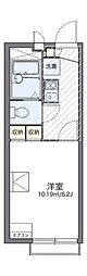 レオパレス陽光台 1Kの間取図画像