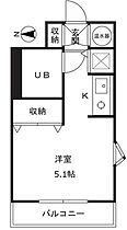 グリーンエイト登戸 220 ｜ 神奈川県川崎市多摩区宿河原１丁目（賃貸マンション1R・2階・16.53㎡） その2