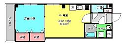 SolFlor 1DKの間取図画像