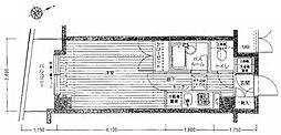 フェニックス高井戸南 1Kの間取図画像