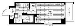 ステージファースト光が丘アジールコート 1Kの間取図画像