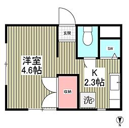 サンハイツ日野C 2階
