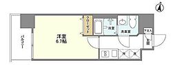 アルファコート西川口23 1Kの間取図画像
