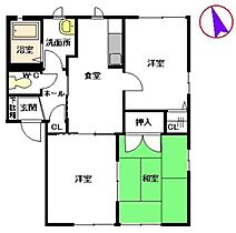 サクラージュ　　Ｂ棟 B0102 ｜ 熊本県熊本市北区植木町一木675（賃貸アパート3DK・1階・50.78㎡） その2