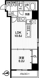 AR向島 1LDKの間取図画像