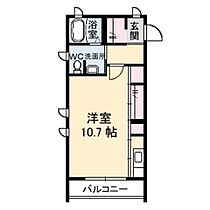 ウィスティリア　Ｂ棟 B0108 ｜ 岡山県倉敷市沖40-1（賃貸アパート1R・1階・34.54㎡） その2