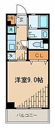 ベルヴィル芦花恒春 1Kの間取図画像