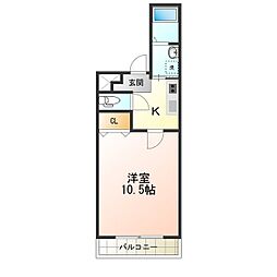 フジパレス山之内VII番館 1階/-