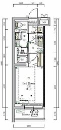 HY'sNOBORITOBLOSSOM 1Kの間取図画像