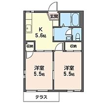 ハイツ　コジマ 00103 ｜ 埼玉県さいたま市西区大字指扇527-4（賃貸アパート2K・1階・35.00㎡） その2